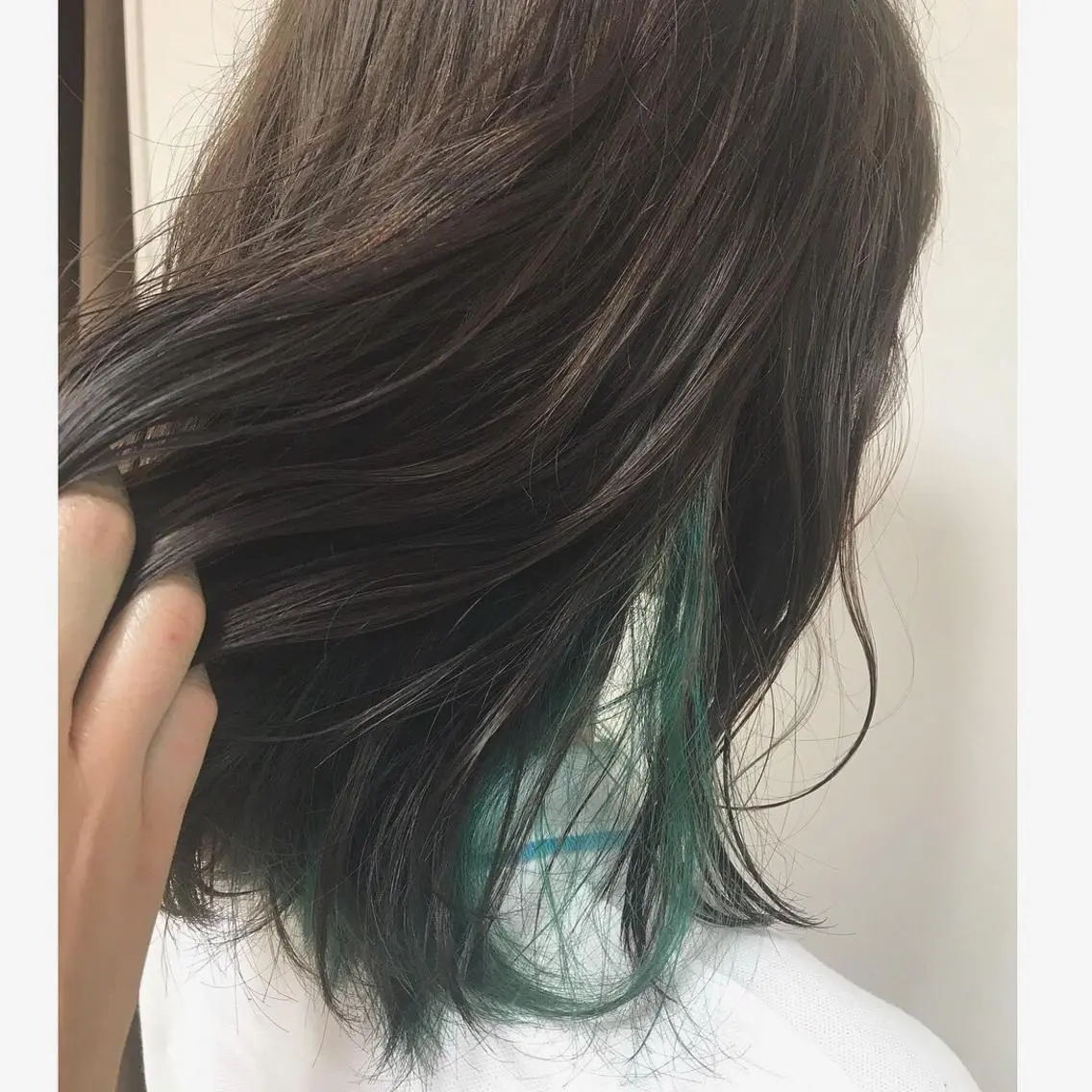 セミロング カラー ヘアアレンジ ブリーチ デザインカラー 似合わせカット enurk店 🍋 M I K U  *のその他イメージ