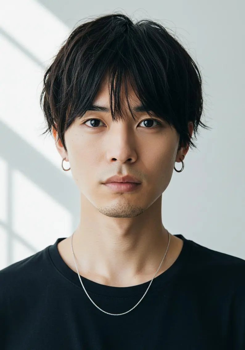 men'sカット+ヘッドスパ 4990円《メンズ/メンズパーマ/原宿/韓国ヘア》の写真