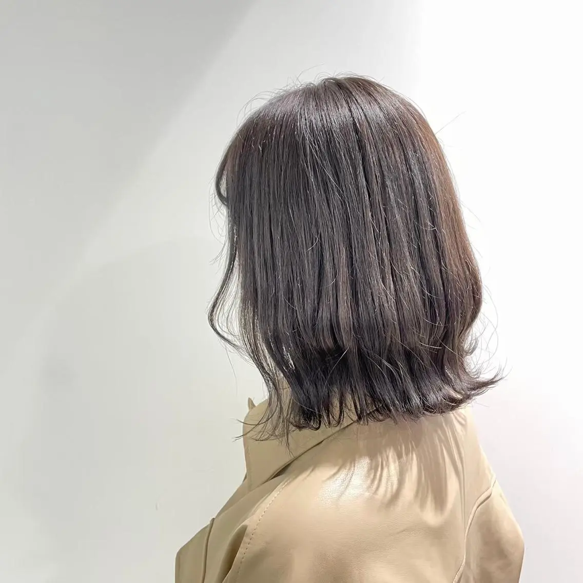 ミディアム カラー ヘアアレンジ 縮毛矯正/髪質改善/ ブリーチ毛/木元渓太のヘアスタイル
