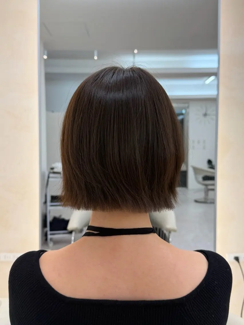 ショート ボブ カット Fi-Ne原宿/プル エク指名No.1そらのヘアスタイル