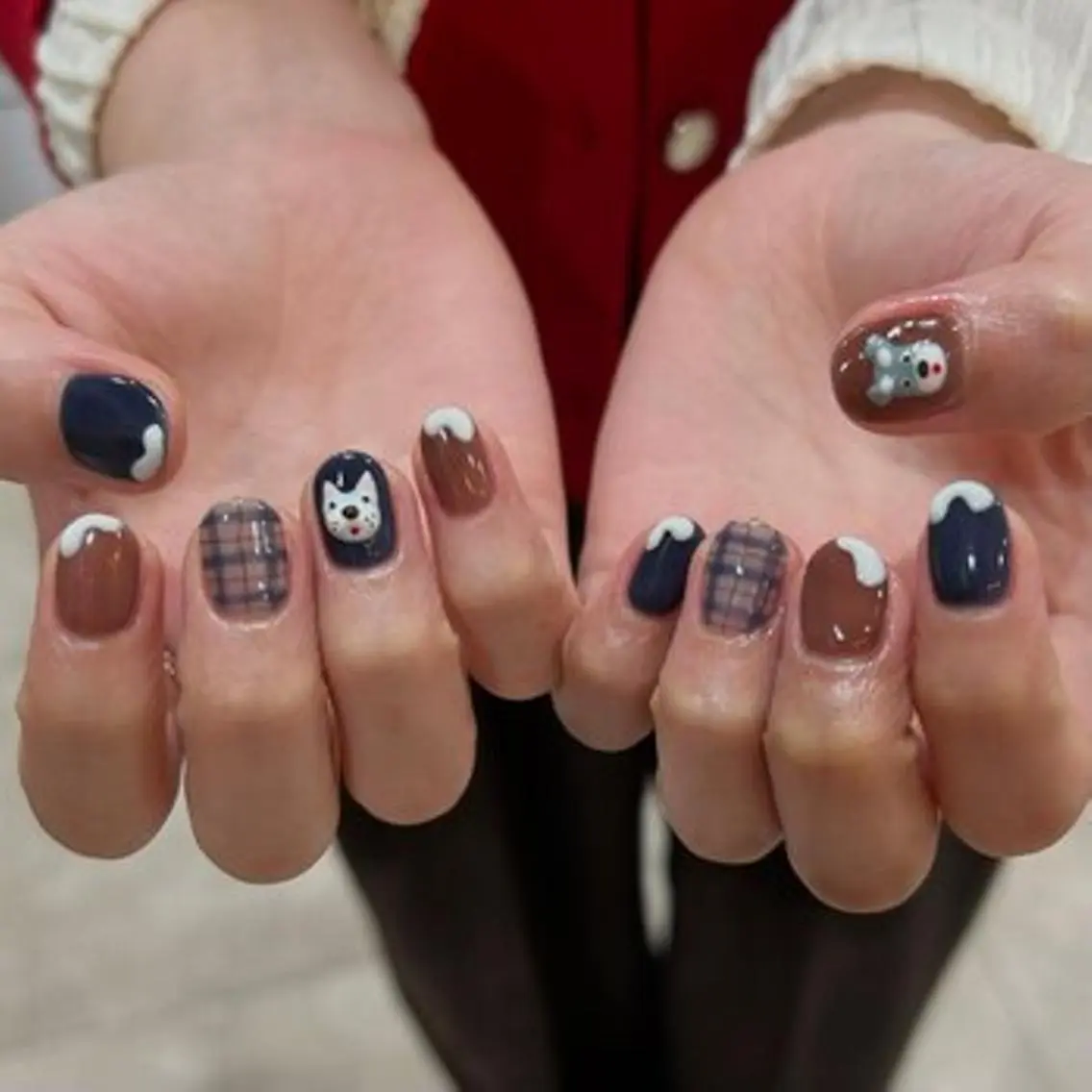 ネイル アートネイル ハンドネイル パラジェル認定サロン N°nail 立川のネイルデザイン