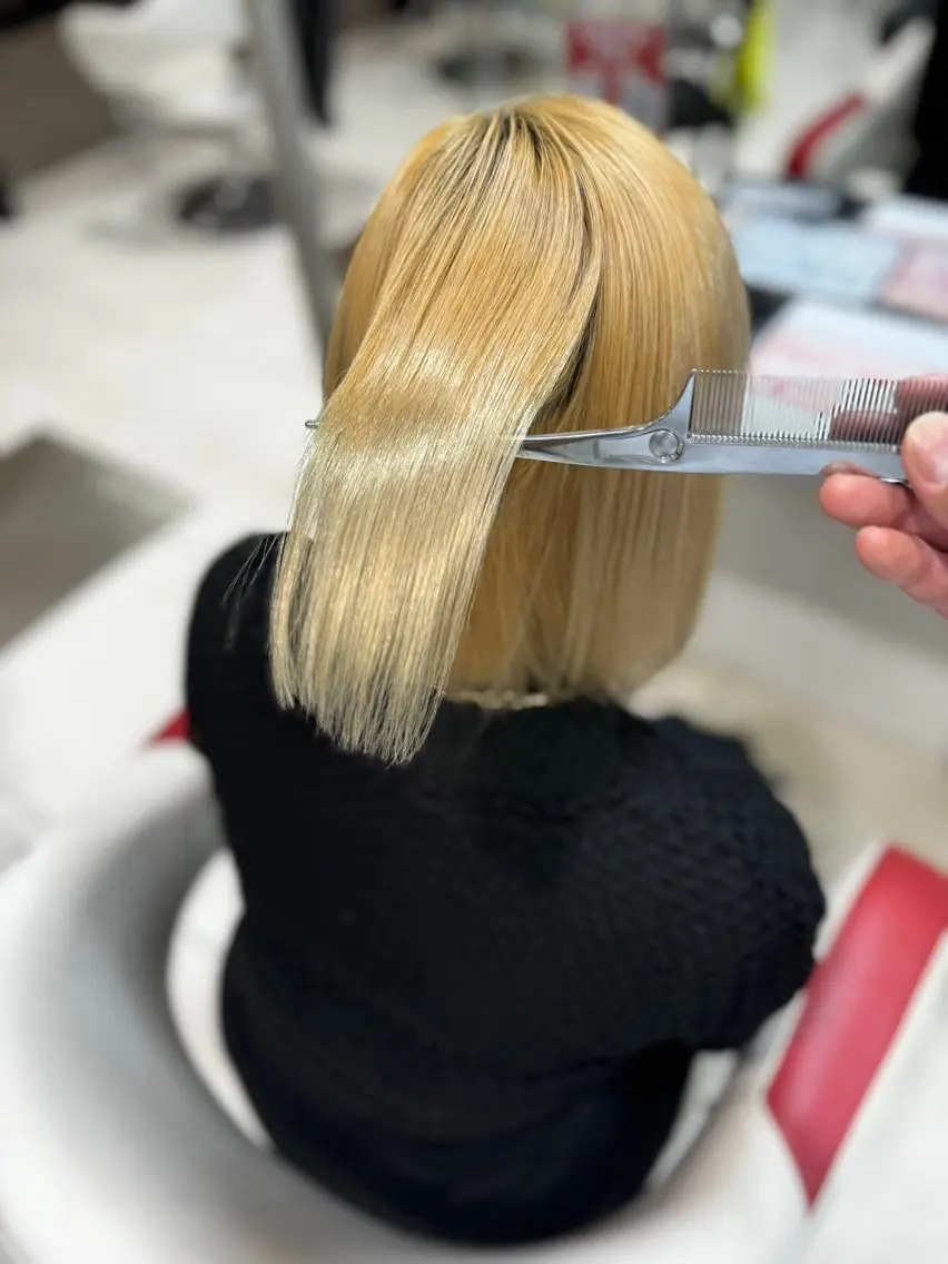 ショート 縮毛矯正 トリートメント 髪質改善・縮毛矯正 大石　郷のヘアスタイル