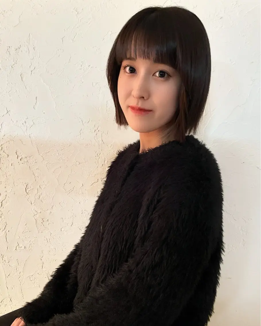 ショート ボブ カット ヘアカラー 日下 まゆきのヘアスタイル