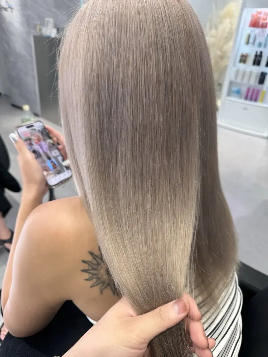 ロング 東 奎吾のヘアスタイル