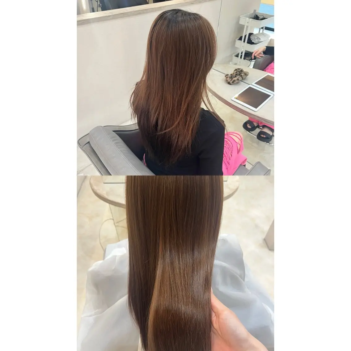 ロング トリートメント 中島 菜々のヘアスタイル
