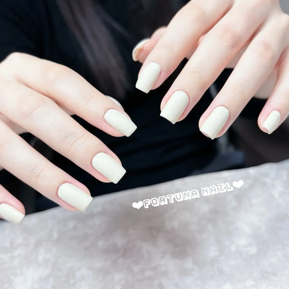 ネイル マットネイル Nail •Head スパFortunaのネイルデザイン