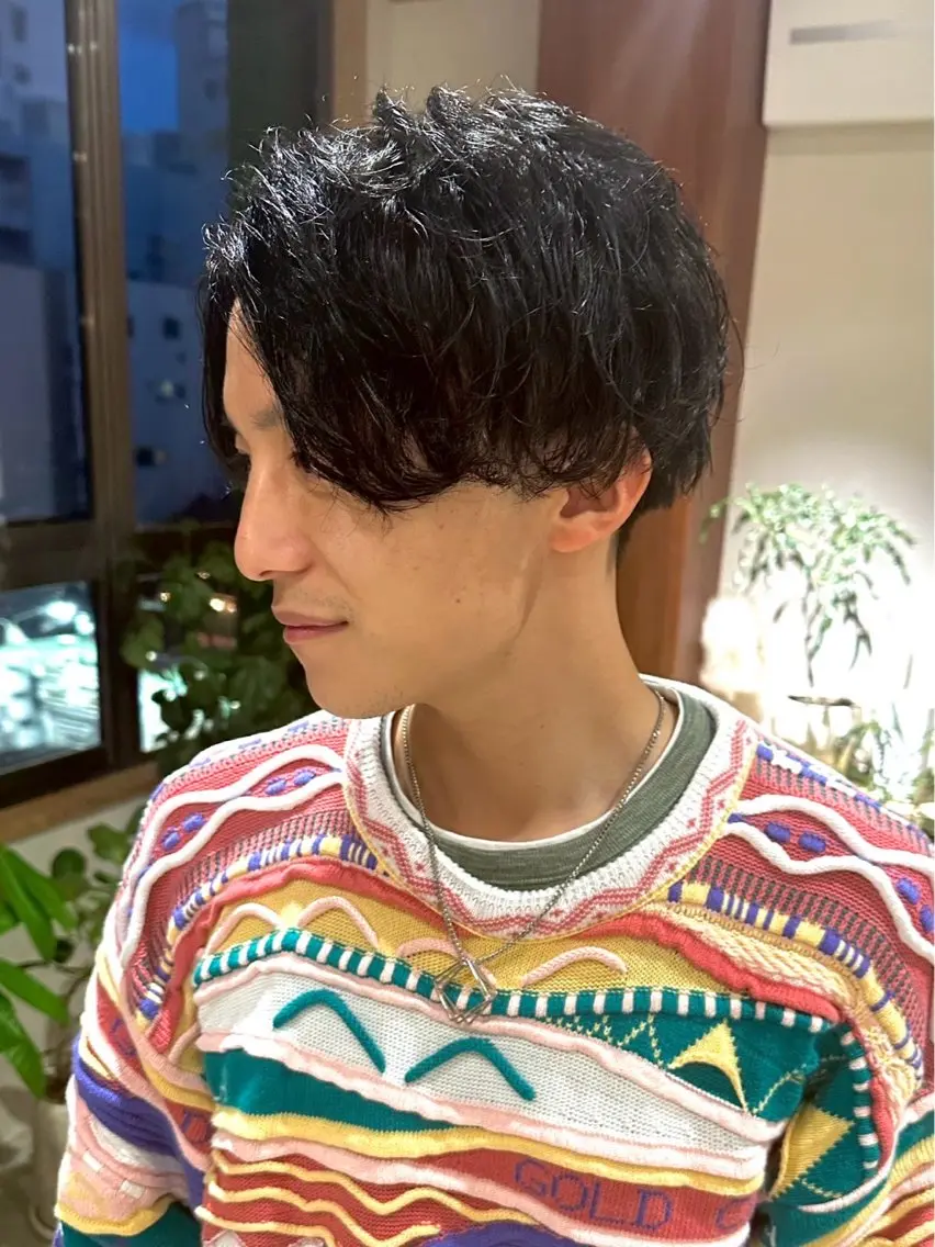 メンズ カット パーマ メンズパーマ特化 /ハルト waltのヘアスタイル