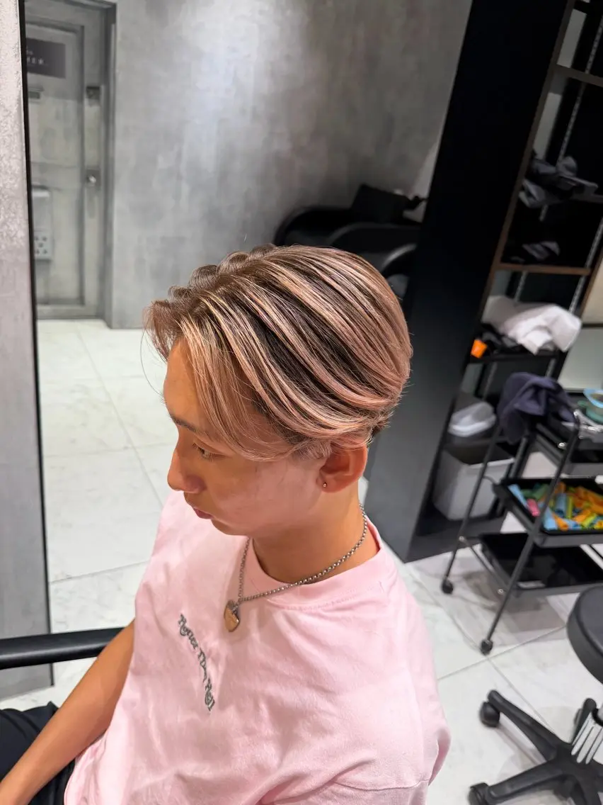 カラー バレイヤージュ バレイヤージュ特化 SORATAのヘアスタイル