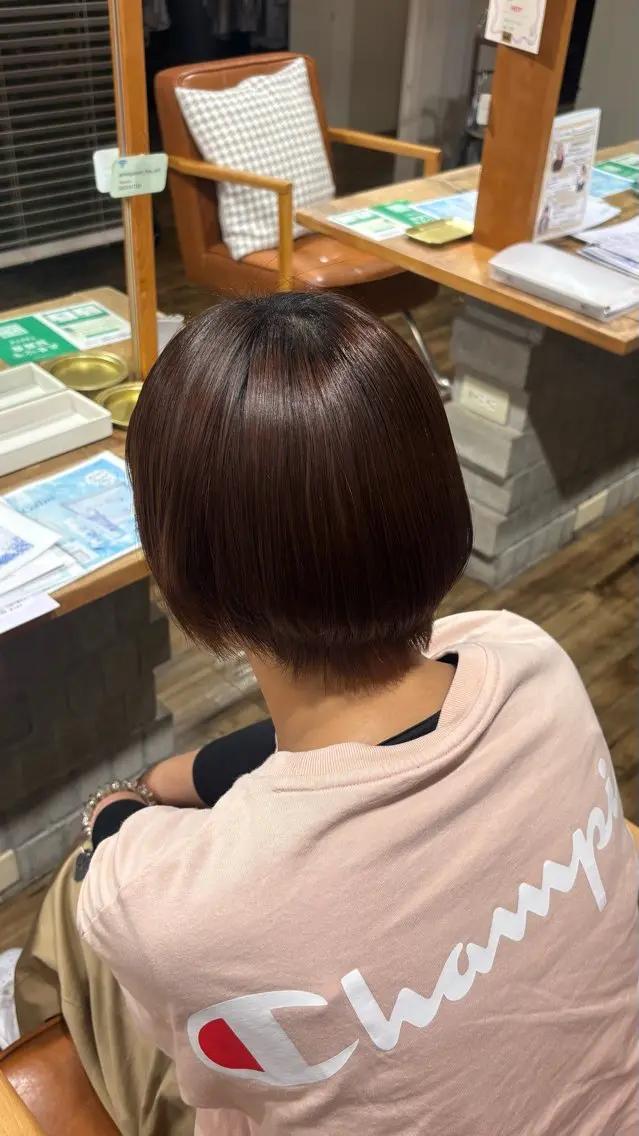 ショート パーマ lamiell学園店 Umiのヘアスタイル