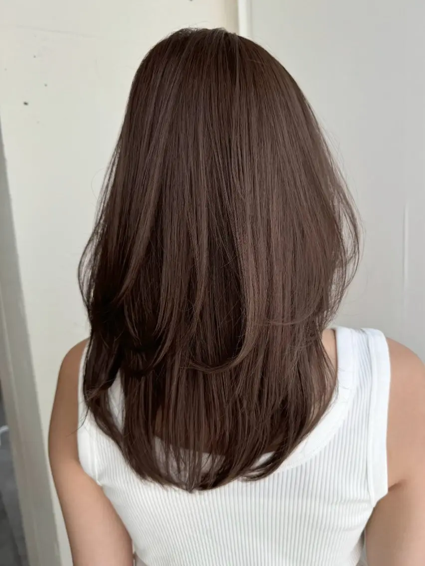 セミロング 無料カット/ ショート特化/表参道のヘアスタイル