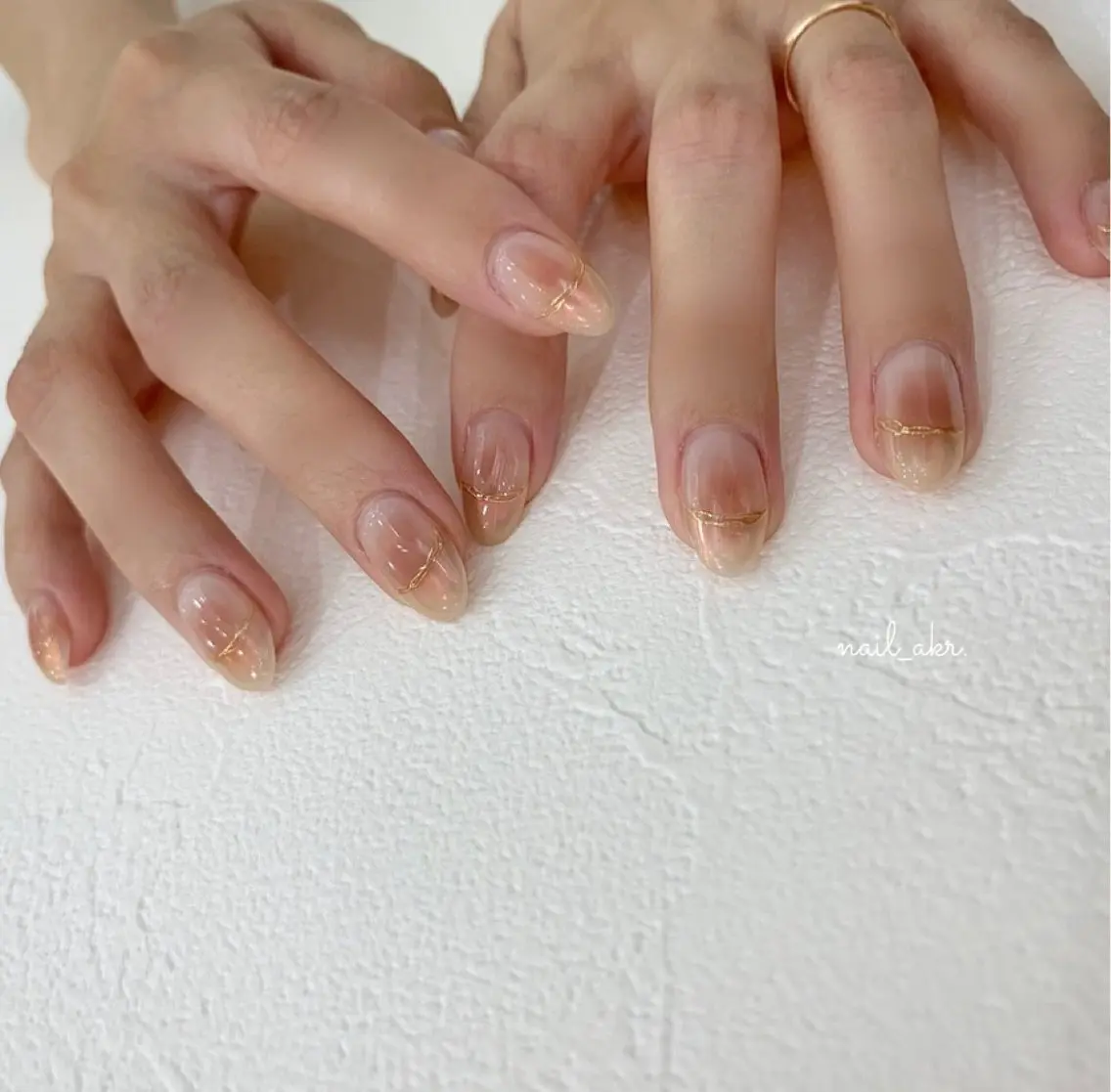 ネイル チークネイル ハンドネイル nailAVANCE akariのネイルデザイン
