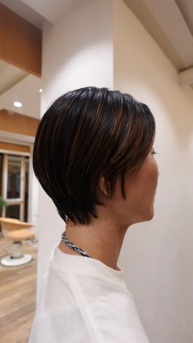 ショート ひなた /鎌倉美容室のヘアスタイル