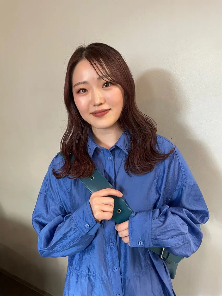 ブリーチなしダブルカラー+オージュア4ステップトリートメントの写真