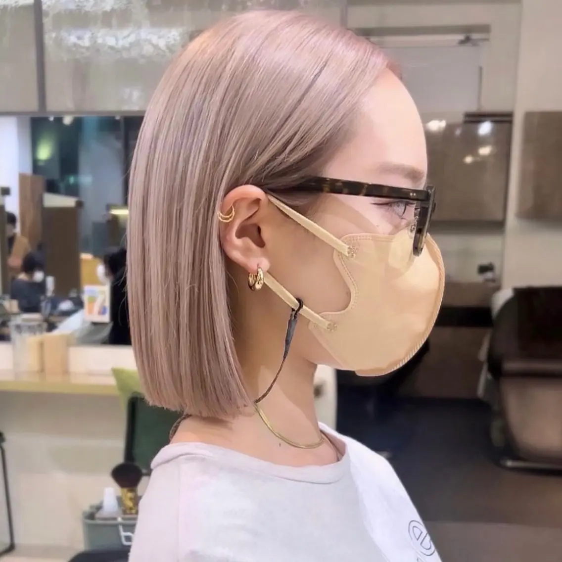 ショート カット トリートメント レイヤー特化 渋谷美容師/れなのヘアスタイル