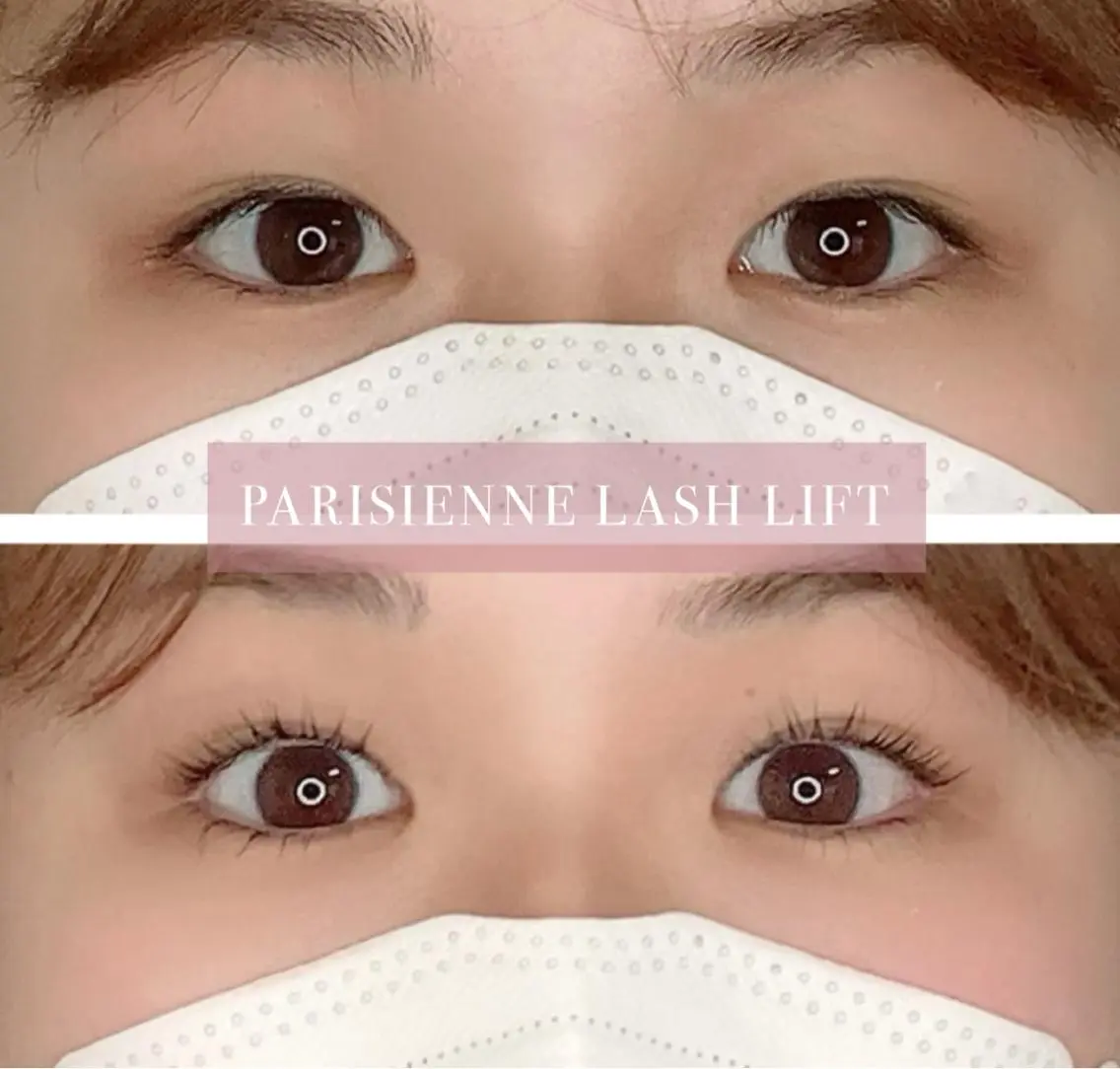 マツエク・マツパ パリジェンヌラッシュリフト 下まつげエクステ eyelash Eluaのマツエク・マツパデザイン