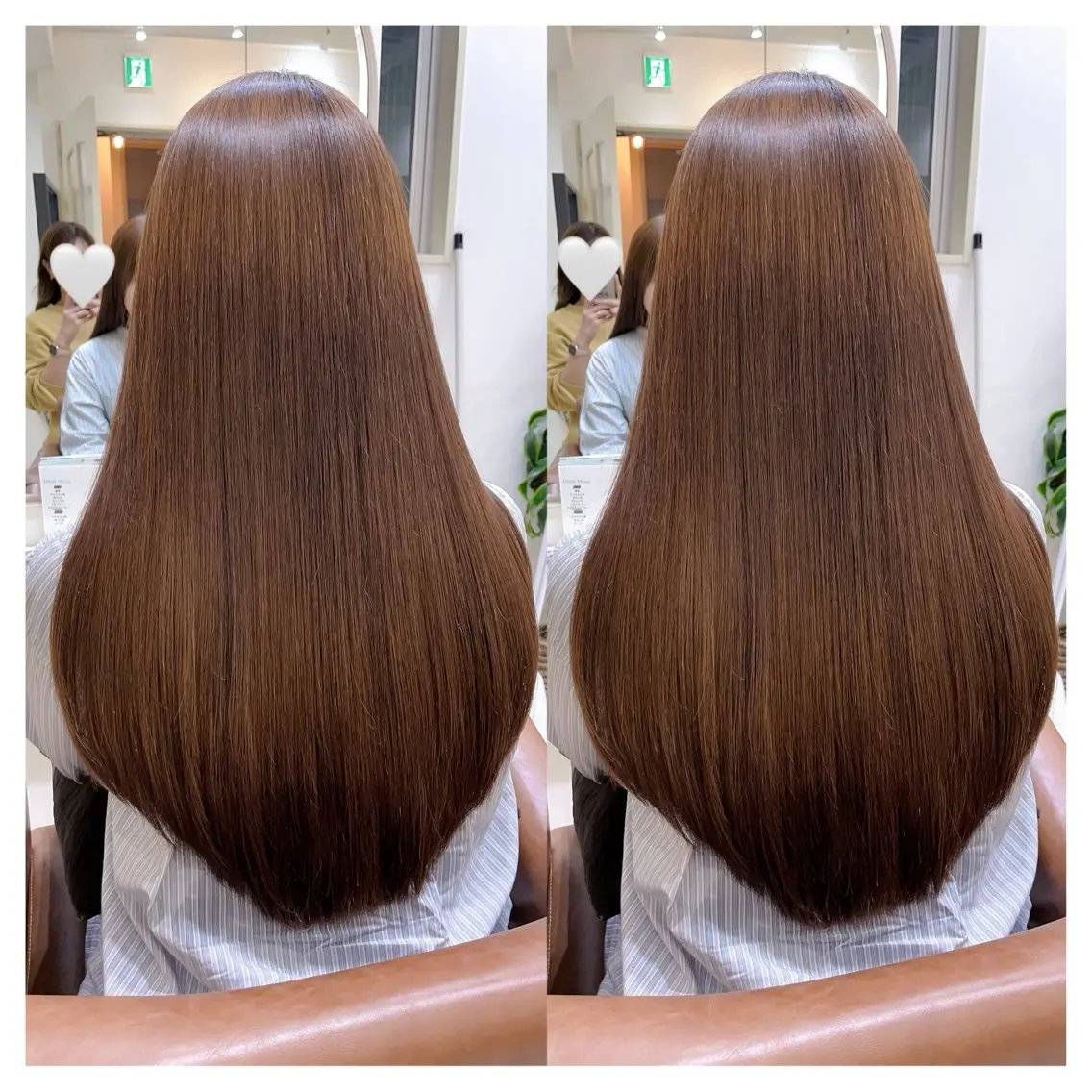 ロング カット 縮毛矯正 トリートメント 村山 茉衣のヘアスタイル
