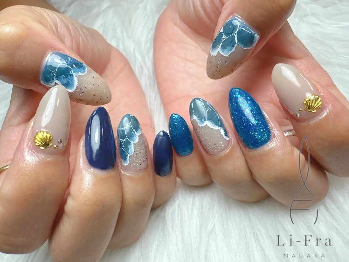 ネイル ハンドネイル li-fra RINAのネイルデザイン