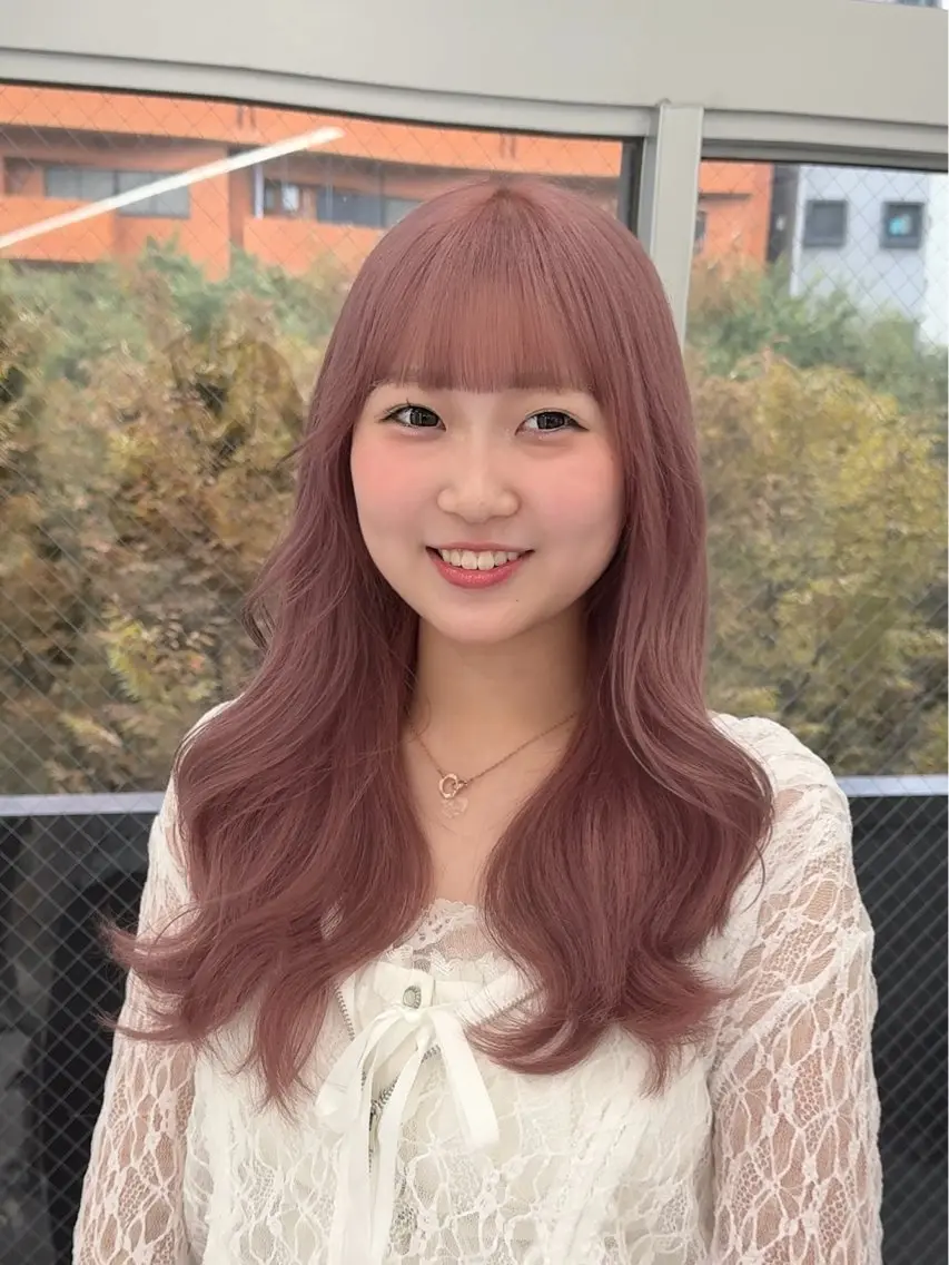 ロング カラー ベージュカラー ブリーチ ケアブリーチ 透明感カラー デザインカラー カット ヘアカラー トリートメント ブリーチ　ハイトーン 特化🌈フジタハルキのヘアスタイル