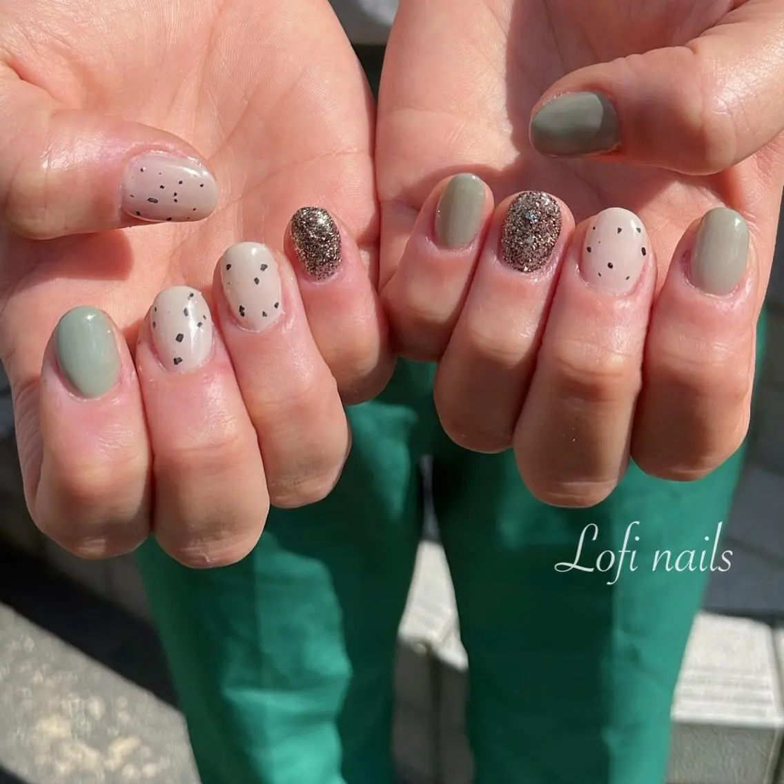 ネイル ハンドネイル Lofinails ちひろのネイルデザイン