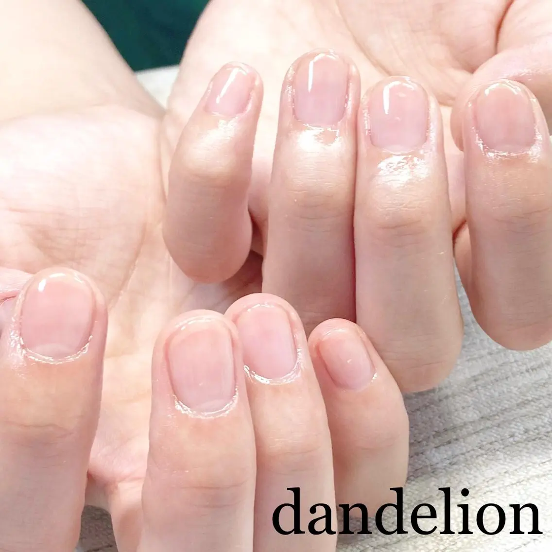 ネイル ハンドネイル ハンドケア dandelion ダンデライオンのネイルデザイン
