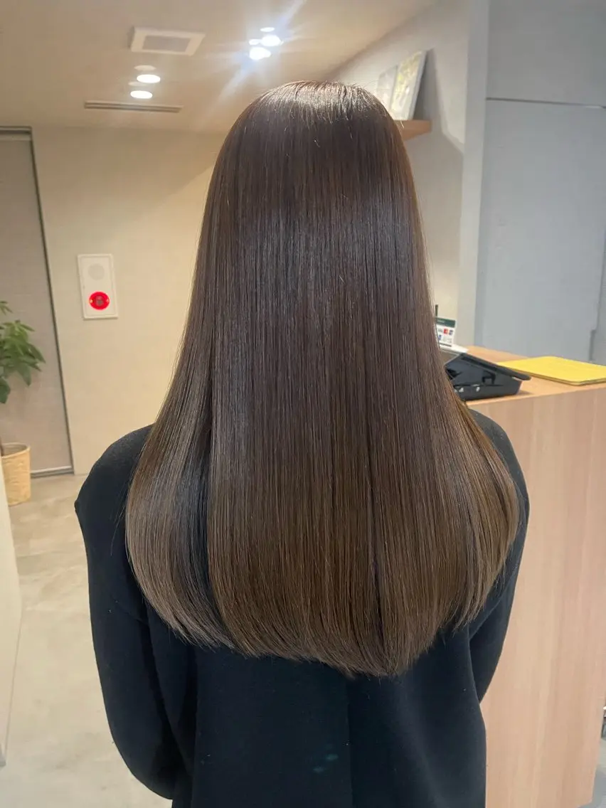 セミロング ARCHE 心斎橋 常塚のヘアスタイル
