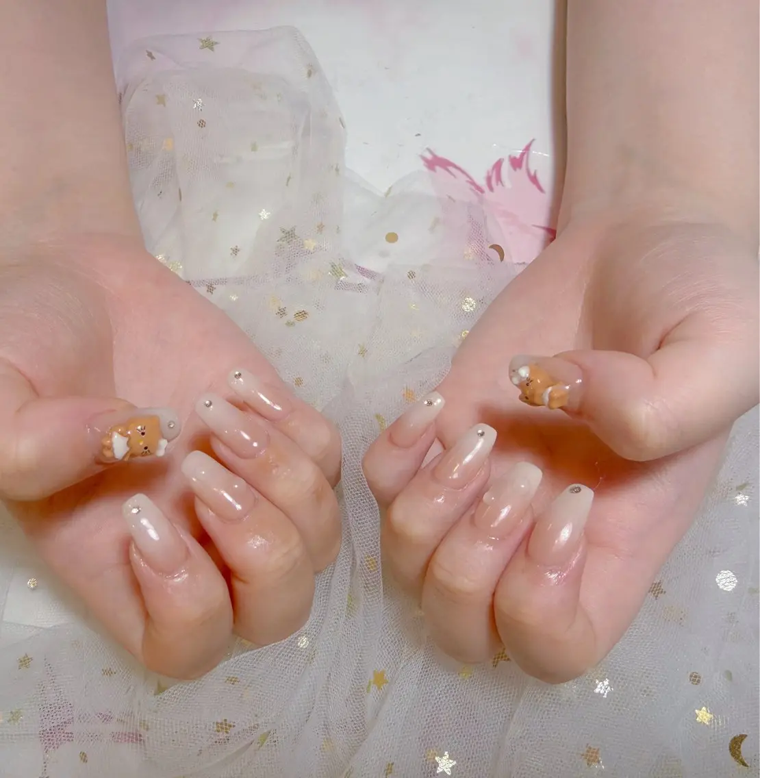 ネイル グラデーション 持ち込み U.MI Nail Salonのネイルデザイン