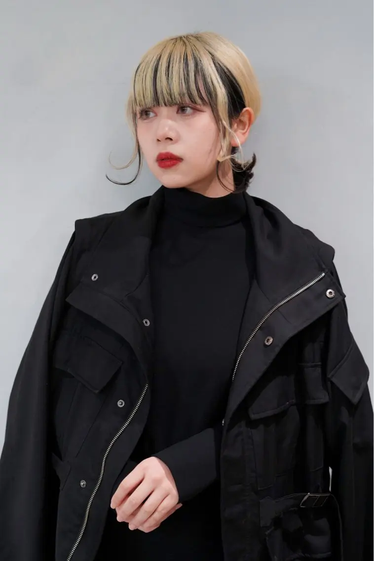 ミディアム カラー 大江 海斗のヘアスタイル