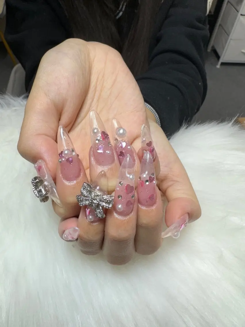 ネイル ハンドネイル 🧸yuki🍯 パラジェル取扱店🐝のネイルデザイン