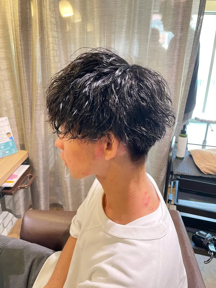 【メンズ限定】カット+ツイストスパイラルパーマ🌀の写真