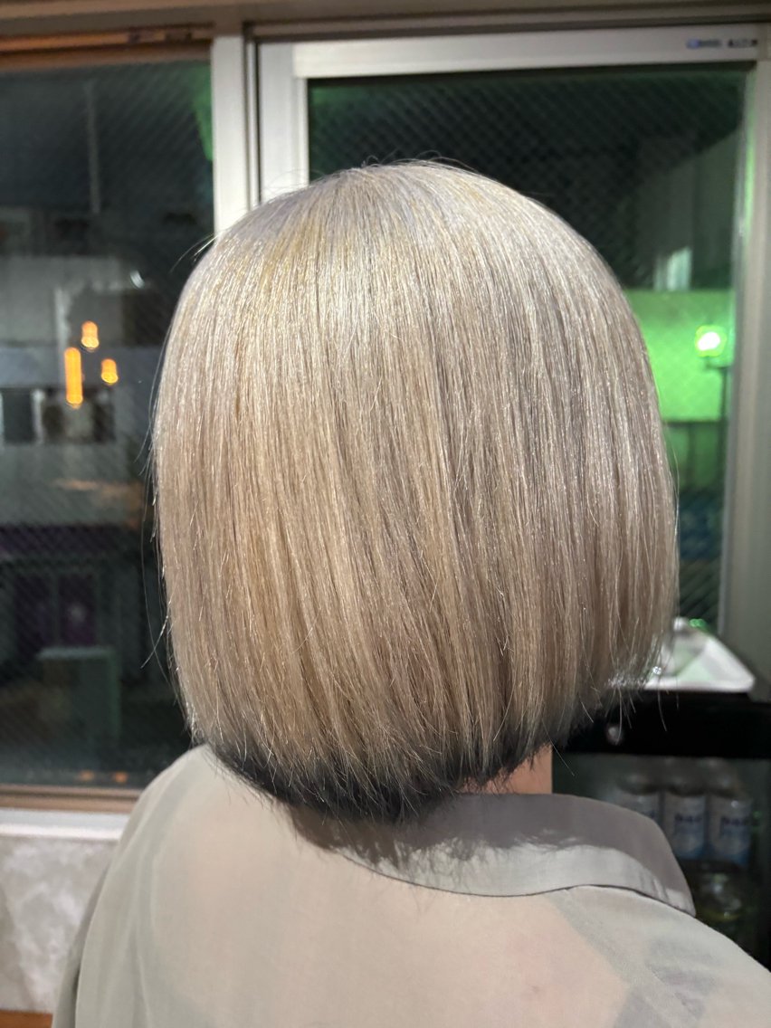 ミディアム ヘアカラー トリートメント 髪質改善/縮毛矯正✨ 小宮拓海のヘアスタイル