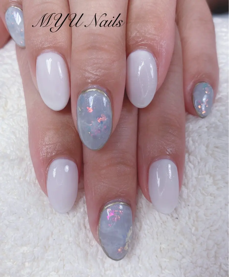ネイル ニュアンスネイル🌈 MYU Nailsのネイルデザイン
