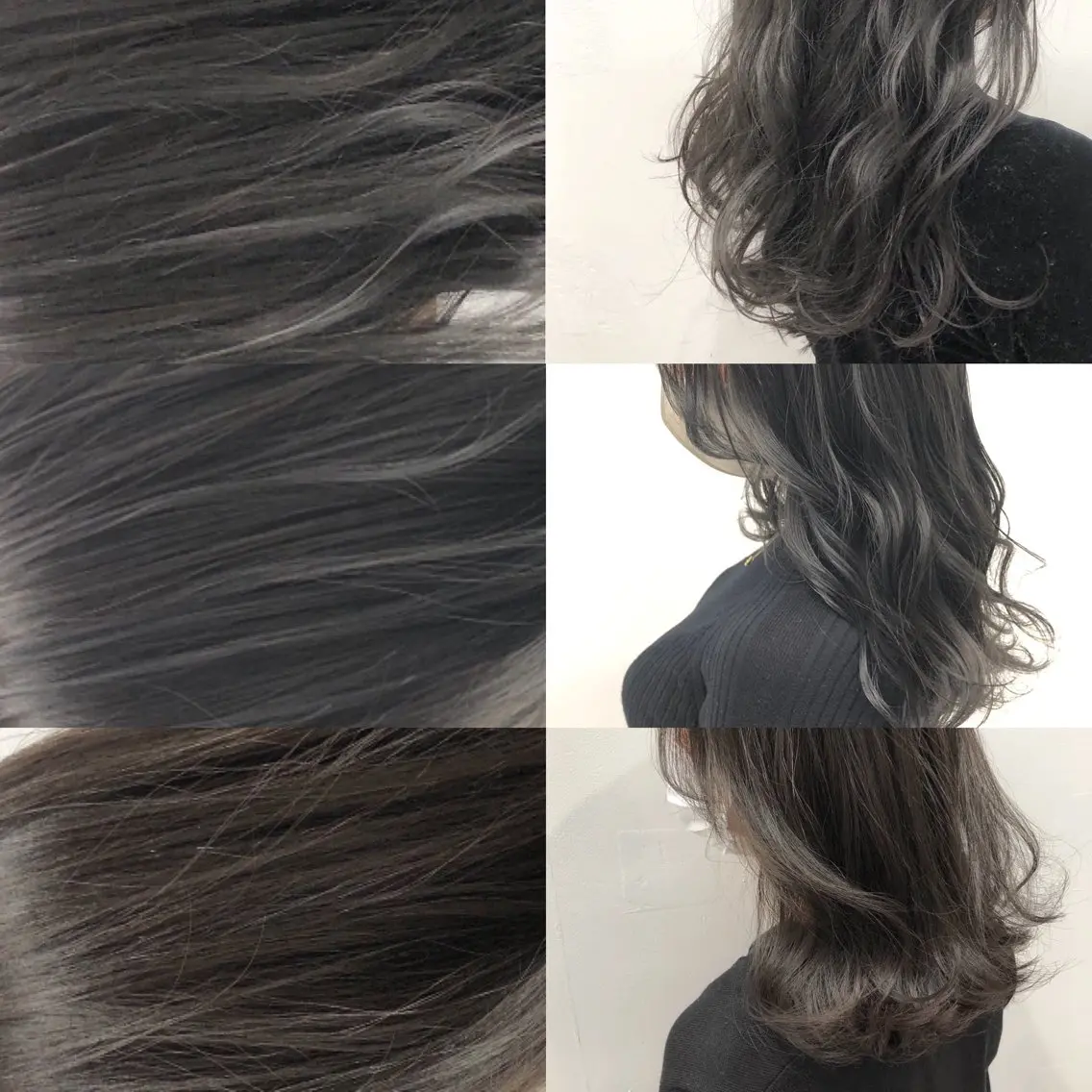 カラー カット ヘアカラー トリートメント 💖ブリーチなし透明 感💖ASAHIのヘアスタイル