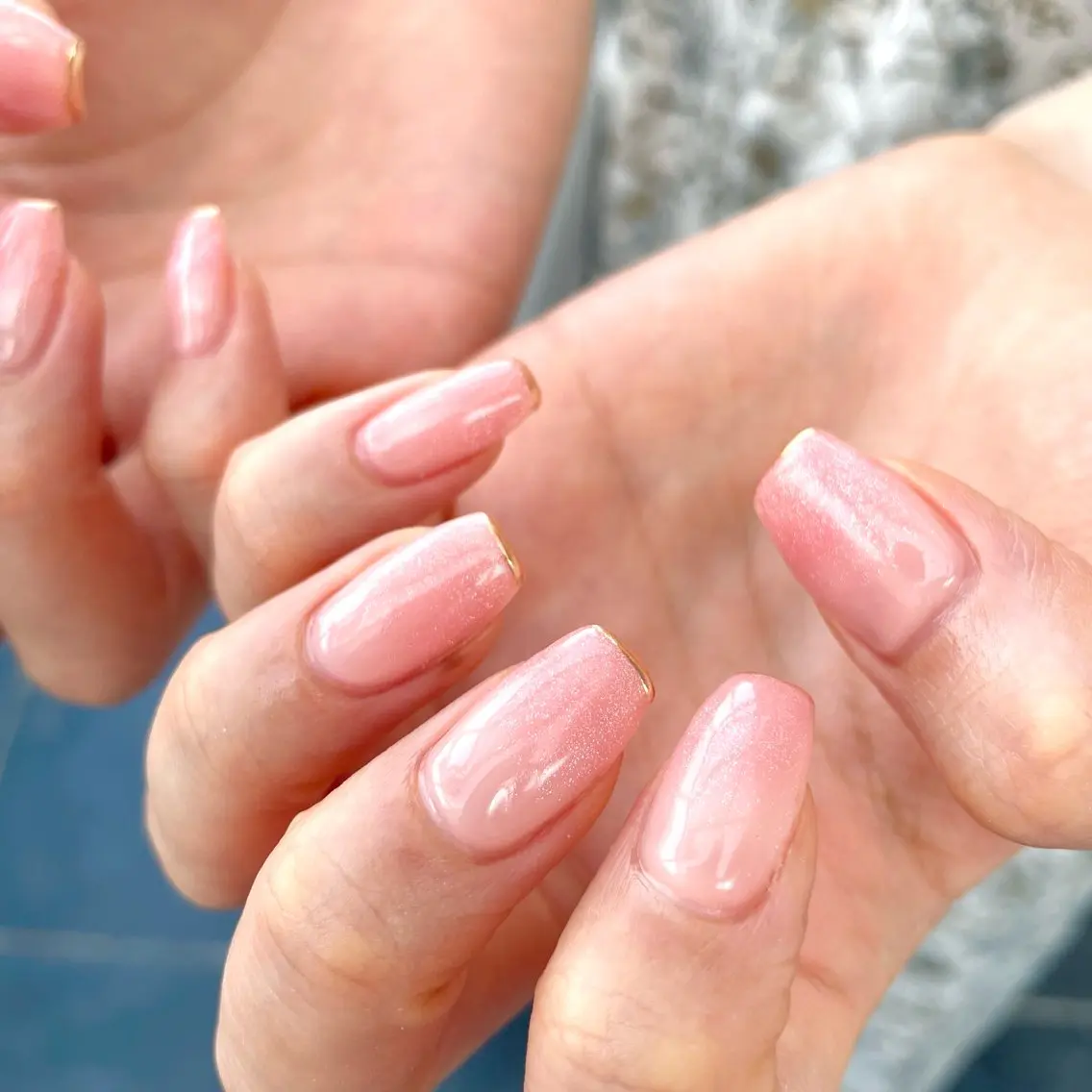 ネイル ジェルネイル マグネットネイル ミラーネイル ハンドネイル Nail ヌシん家 AKANEのネイルデザイン