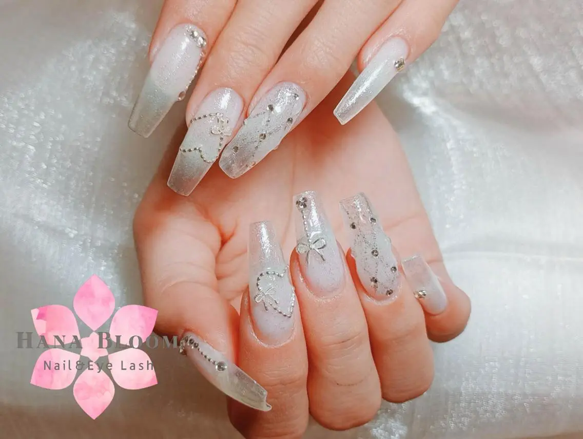 ネイル ハンドネイル ハンドケア Hana Bloom Nail💗YUIのネイルデザイン
