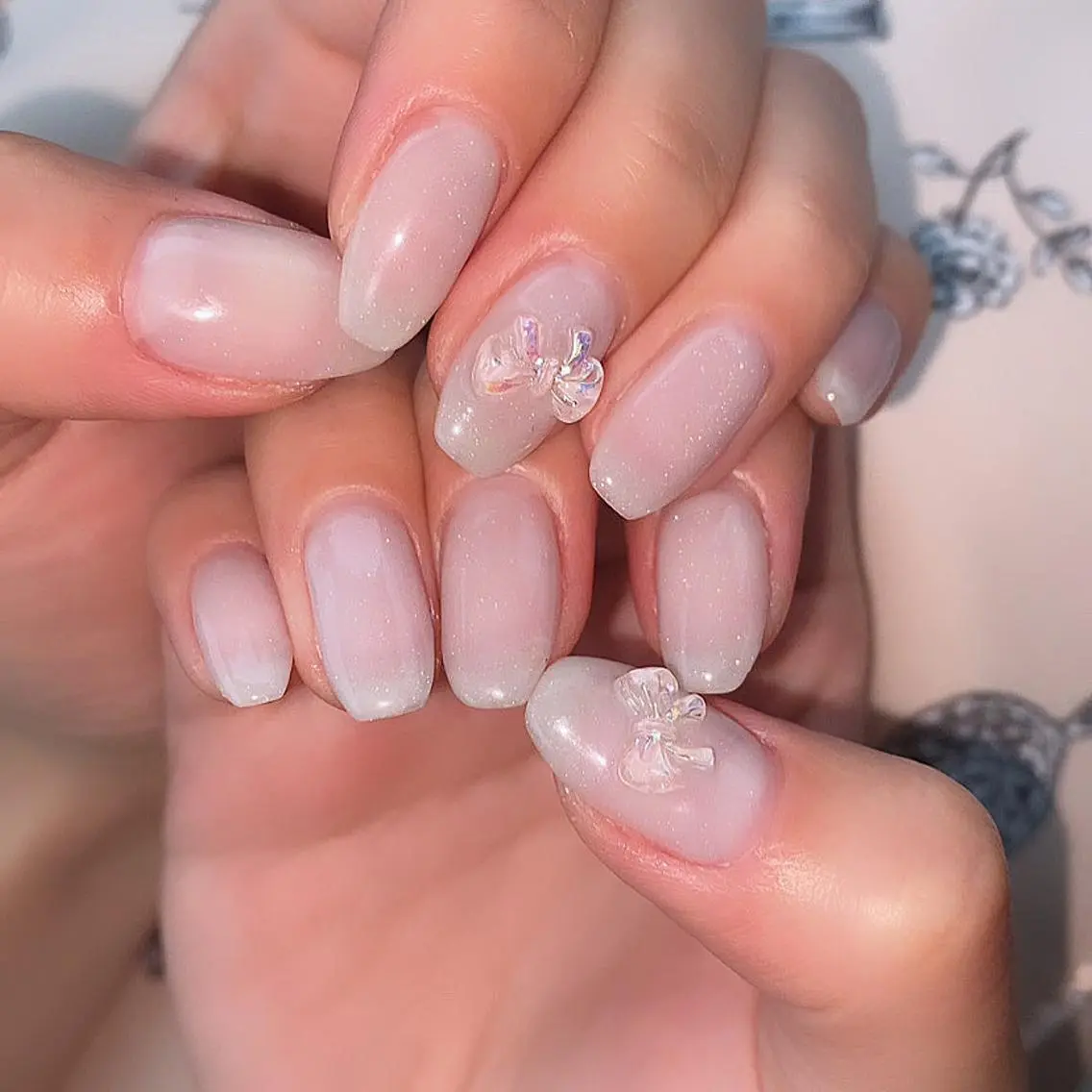 ネイル ハンドネイル 大分S.Nail ⟡.*💠🫧のネイルデザイン