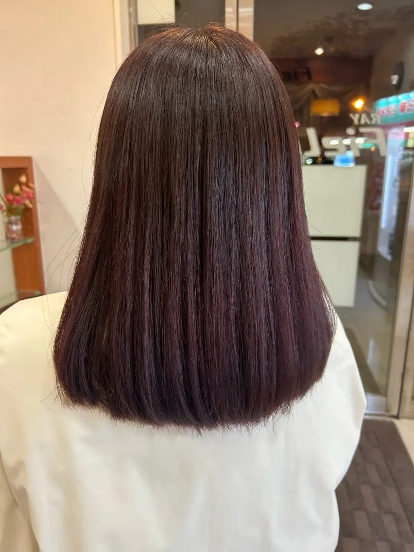 ワンカラー＋資生堂サブリミック集中ケアトリートメントの写真