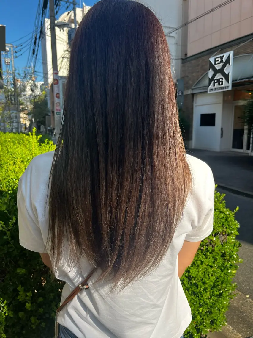 ロング SHIINA 香椎宮前店のヘアスタイル