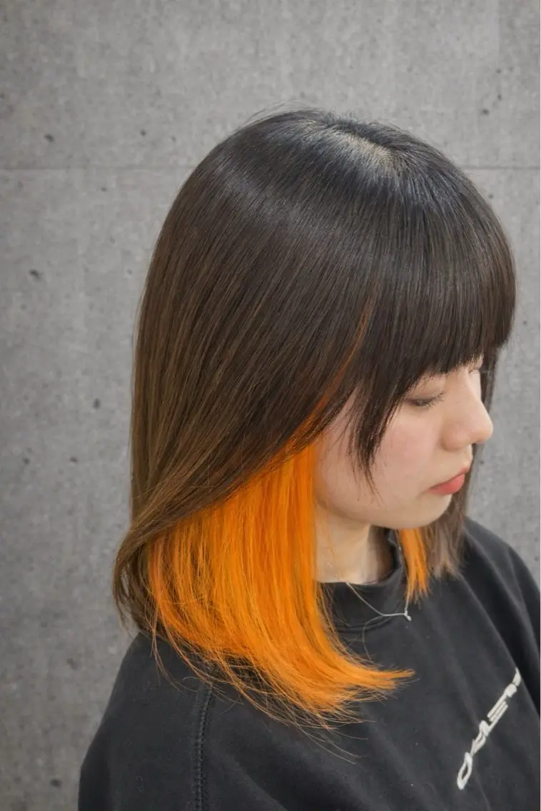 ミディアム カラー ヘアカラー men'sモテ 髪🫧シオンのヘアスタイル