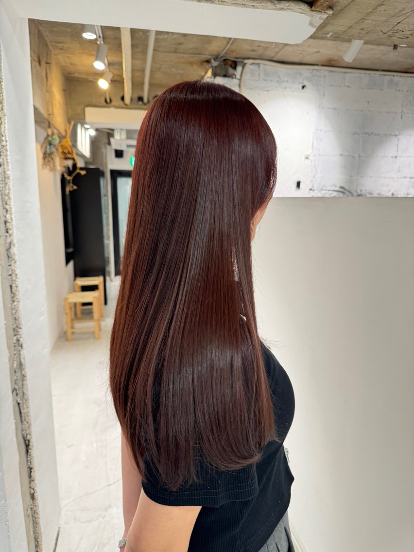 【大人気】ヘアカラー・ワンカラー🩵の写真