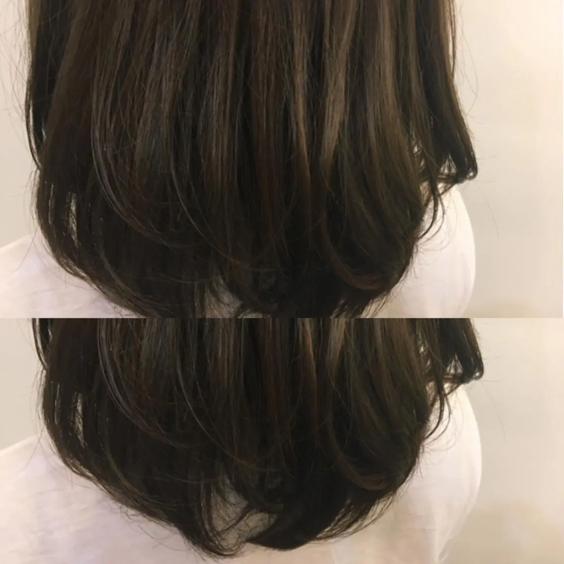 セミロング カラー RINA🧤 デザインとボブのヘアスタイル