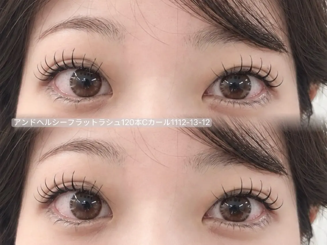 マツエク・マツパ puka eyelash新宿店のマツエク・マツパデザイン