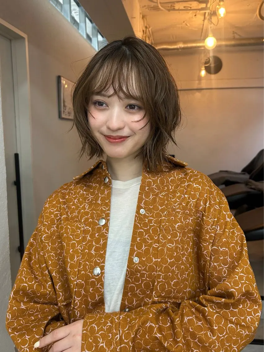 ショート カラー 透明感カラー/ chisaのヘアスタイル