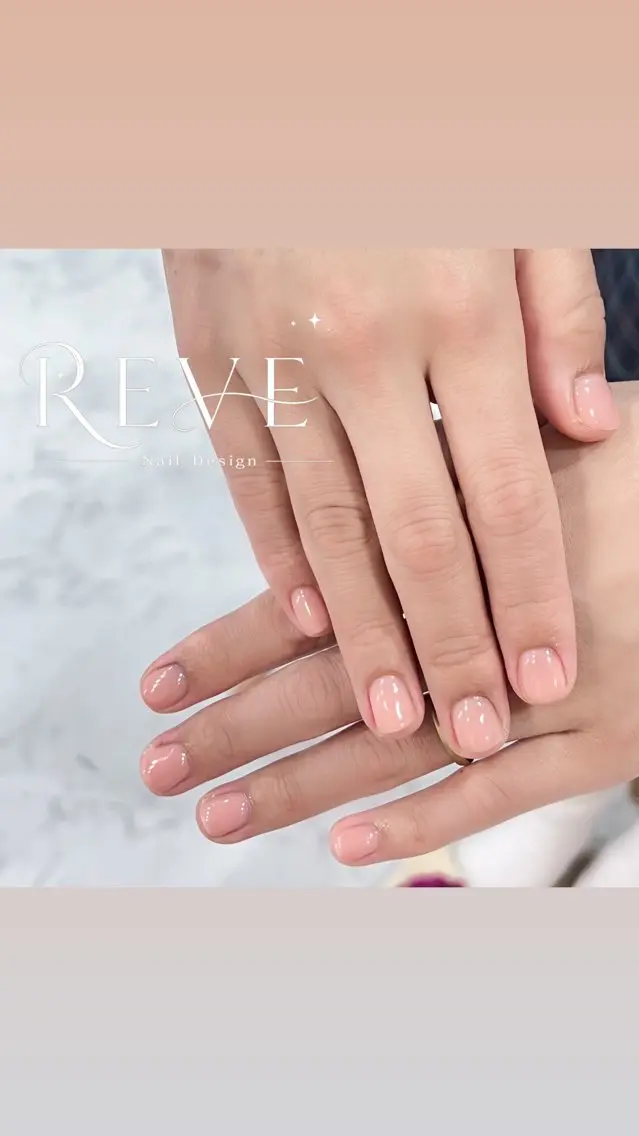 ネイル ワンカラーネイル REVE あんのネイルデザイン