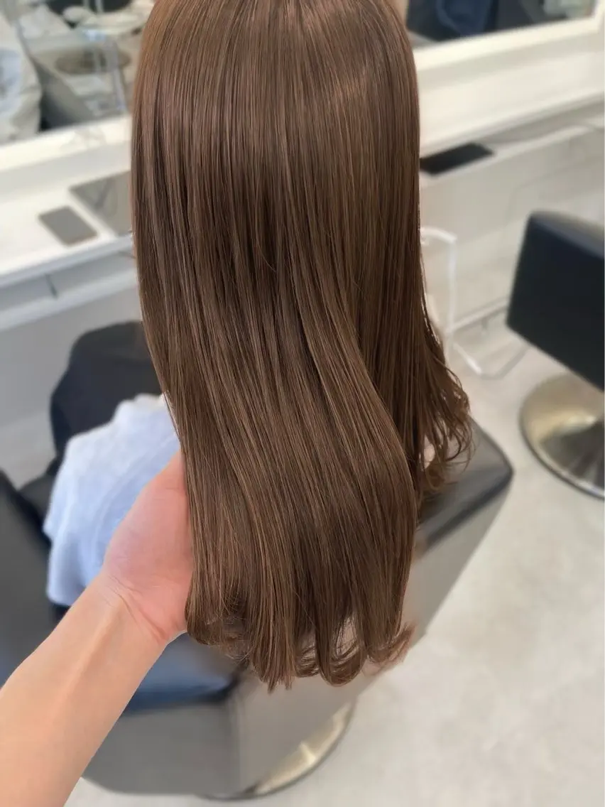 ロング カラー ヘアカラー parvemix平野 真央🎀💞のヘアスタイル