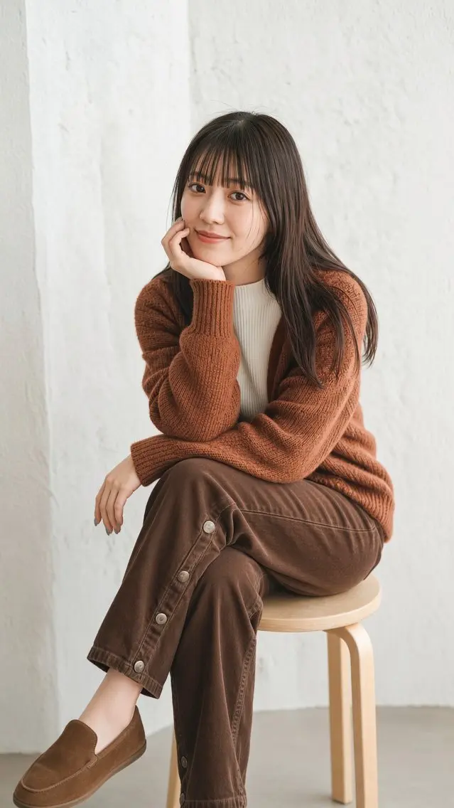 セミロング シースルーバング カット トリートメント 石沢 知康 丁寧カウンセリングのヘアスタイル