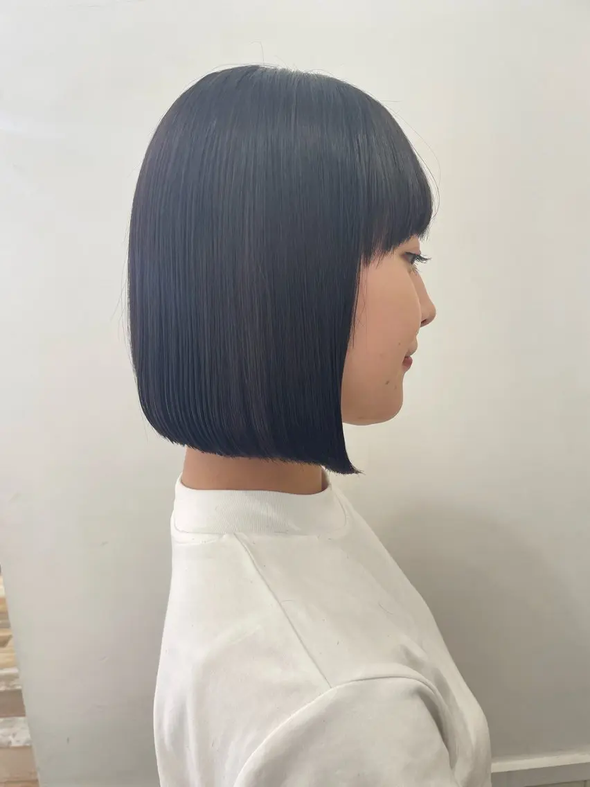 ミディアム カラー clan .のヘアスタイル
