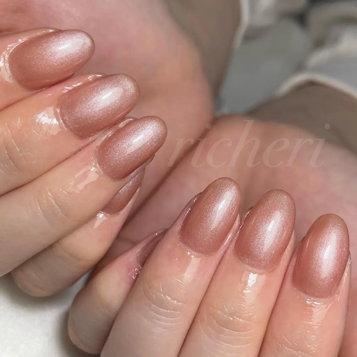 ミディアム ネイル ハンドネイル richeri beautyのエステ・リラクイメージ