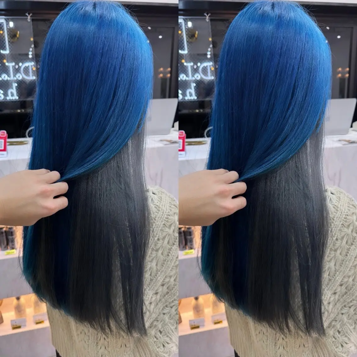 【ブリーチ込み】イヤリングカラー💎トリートメント💎の写真