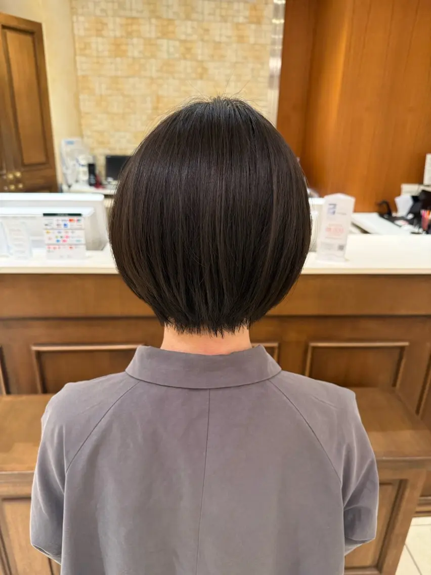 ショート 丸みショート ショートヘア wada  rina /ショートボブのヘアスタイル