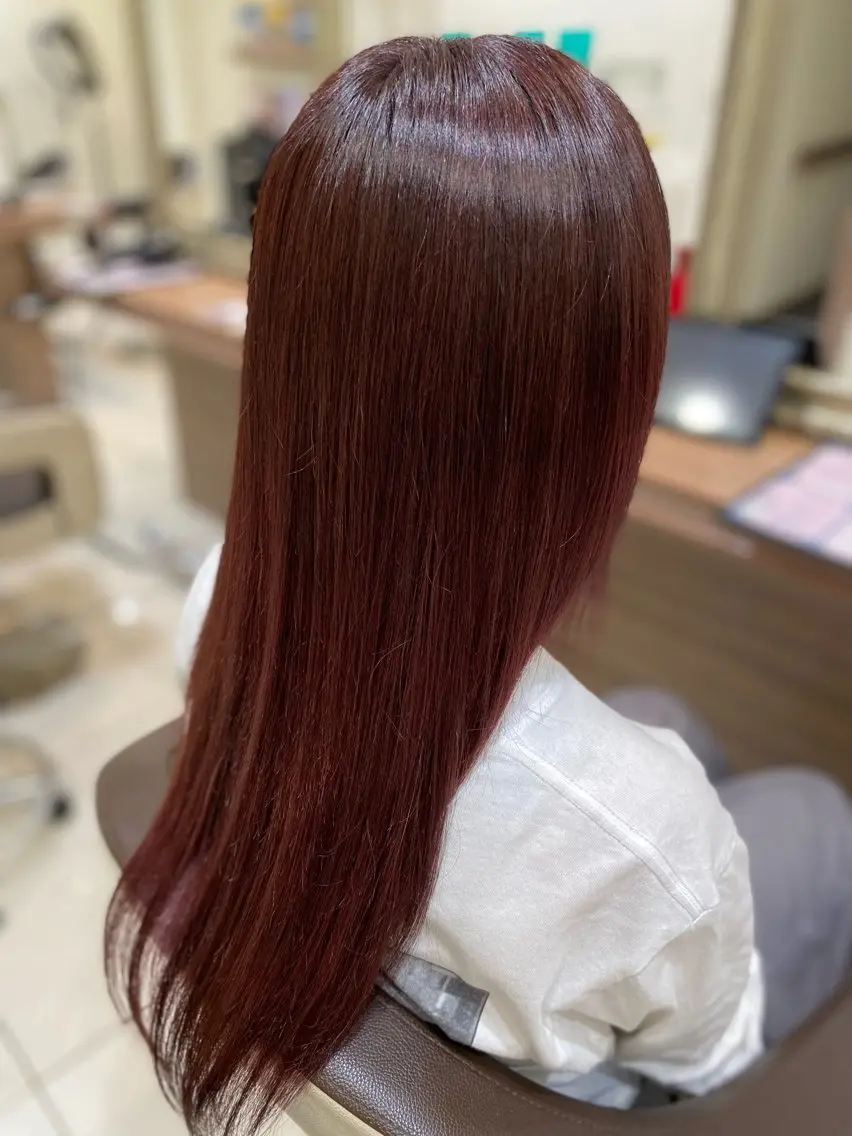 ロング カラー 当日予約可能✨ モデル募集中/金井祥のヘアスタイル